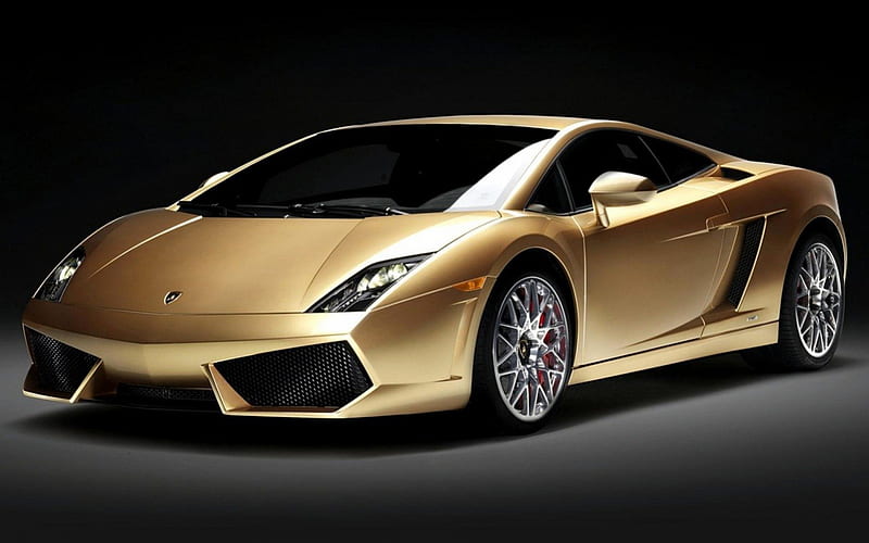 Golden Lamborghini for Gemma, cool, lamborghini, golden, car, HD wallpaper  | Peakpx