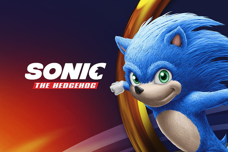 Sonic the Hedgehog First Poster, HD wallpaper
