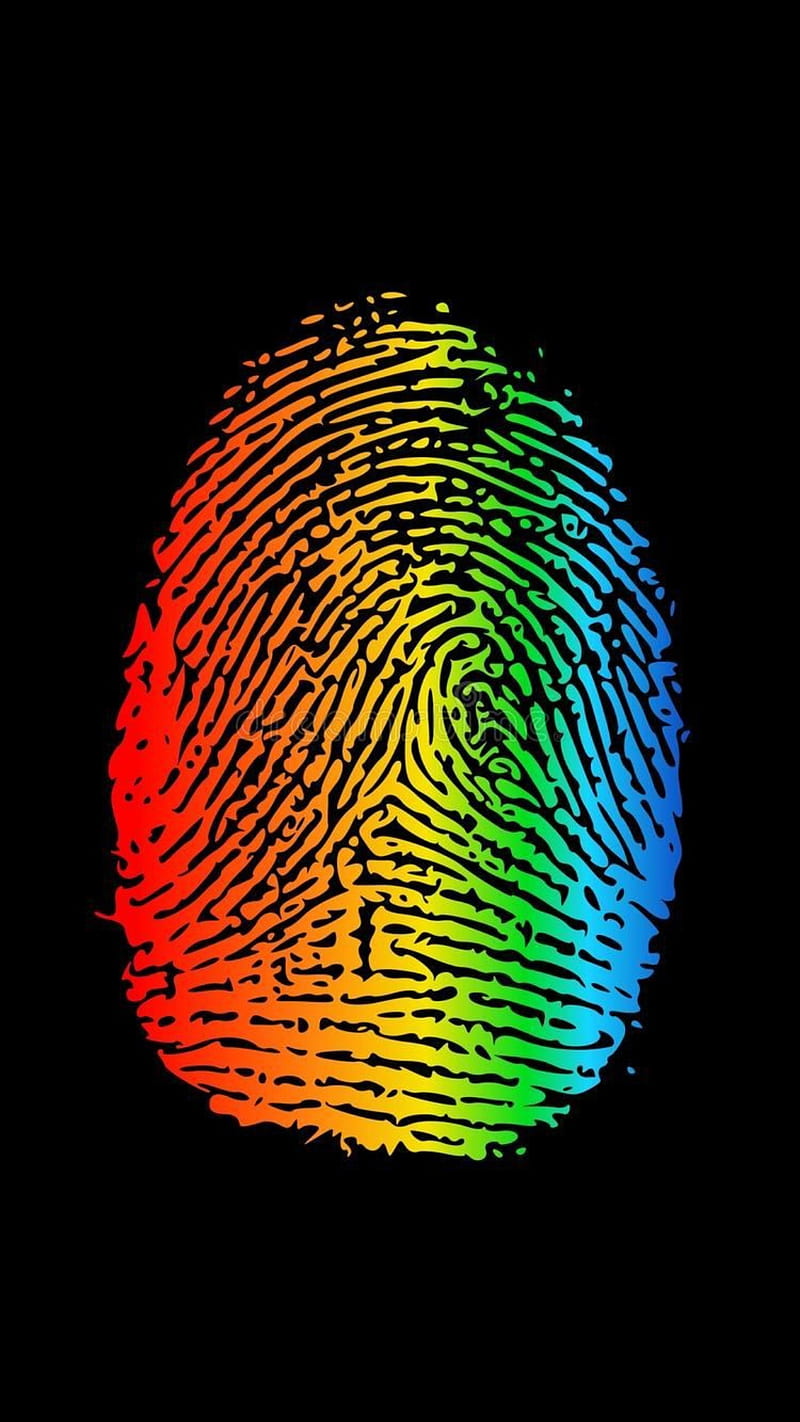 Rasta Life, colours, fingerprint, rainbow, HD phone wallpaper