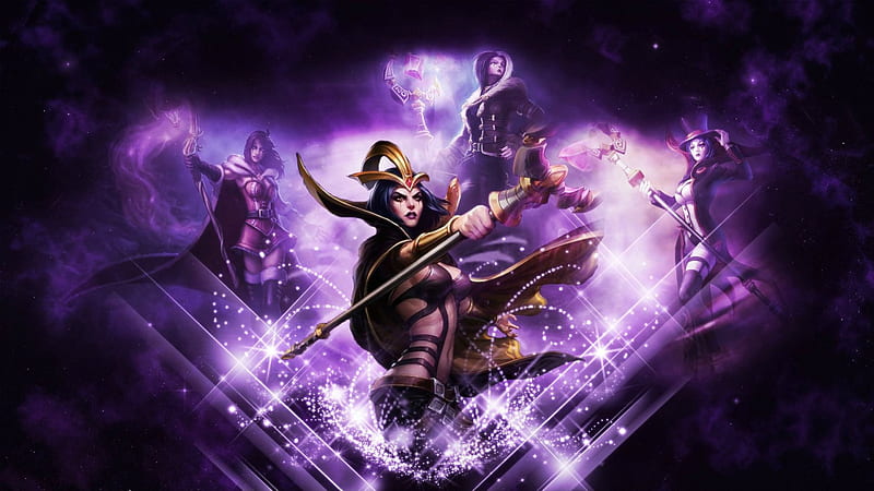 League of Legends LOL  Enchantress Coven LeBlanc 4K wallpaper download