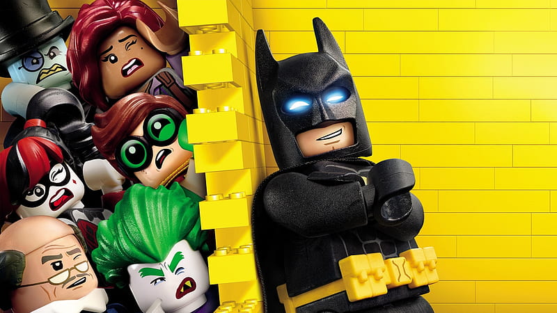 Lego Batman, Batman, Joker, Lego, Cartoon, Funny, HD wallpaper | Peakpx