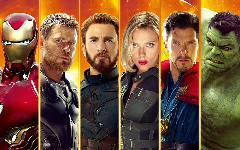 iron man, captain america, hulk doctor strange, thor, avengers, Movies, HD wallpaper