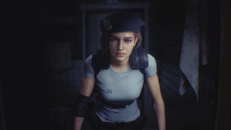 Jill mirrored, jill valentine, stars, HD wallpaper