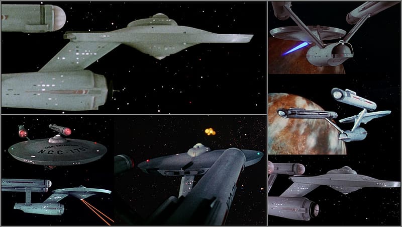 Starship U.S.S. Enterprise, Star Trek, Starship, Constitution Class, Enterprise, Spaceship, HD wallpaper