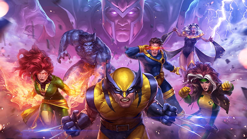 Marvel Contest Of Champions X Men, marvel-contest-of-champions, games, marvel, HD wallpaper