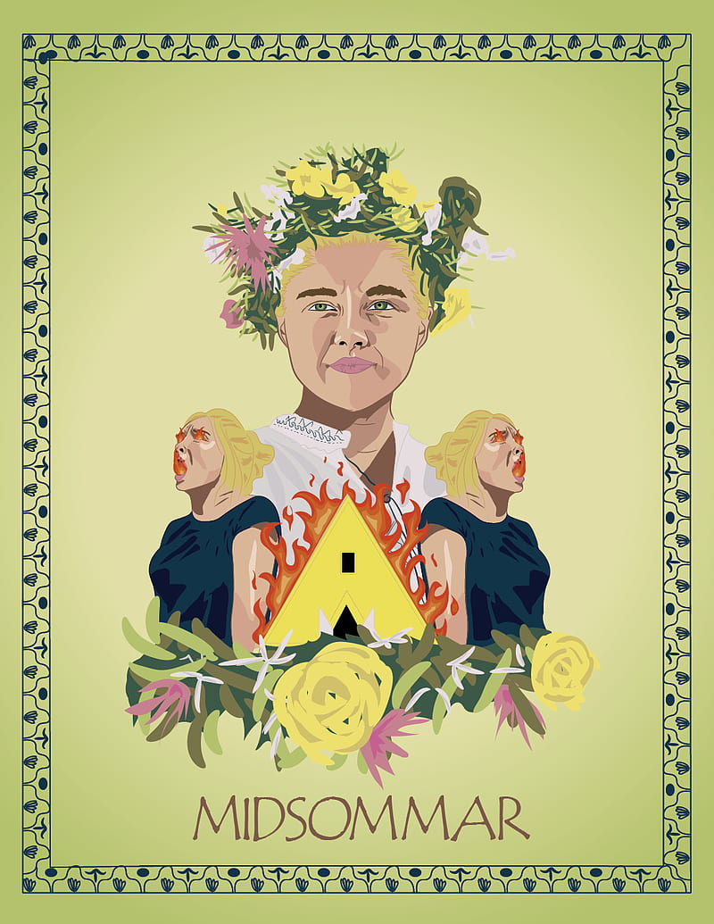 I made this wallpaper for my phone if anyone else wants to use it   r Midsommar