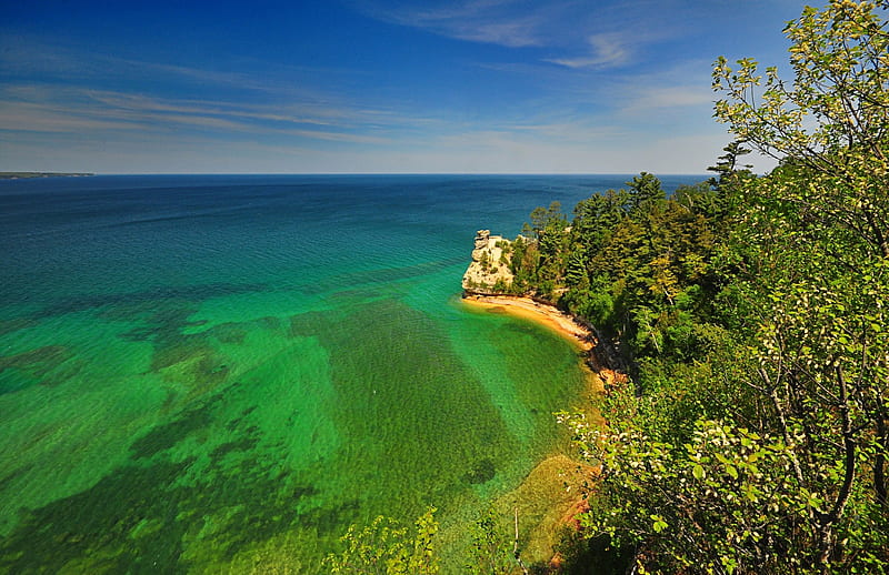 Gorgeous Sea View, Coast, Sea, Shore, Beaches, Oceans, Nature, HD ...