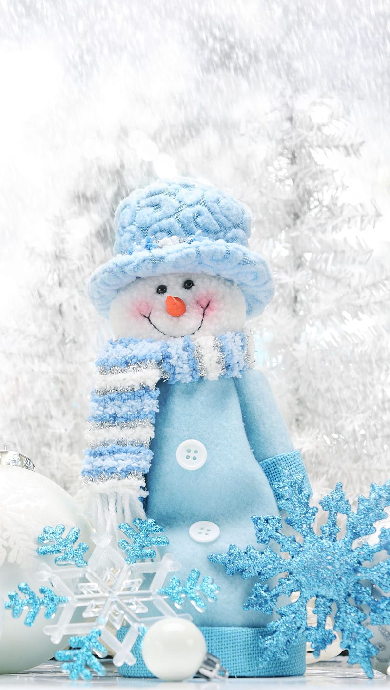 Lindo muñeco de nieve, dibujos animados, blanco, Fondo de pantalla de  teléfono HD | Peakpx