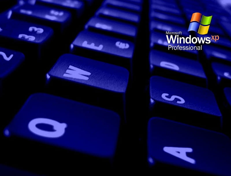 Windows XP Professional Blue Keyboard, Windows XP, Keyboard, Windows XP Professional, Blue, Windows, HD wallpaper