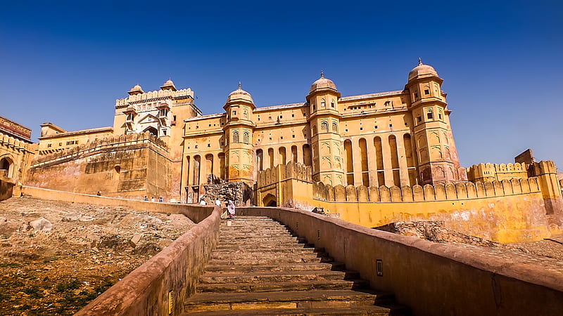 Amber Fort, Jaipur. Places to visit, Jaipur, Travel quotes wanderlust adventure, Amer Fort, HD wallpaper