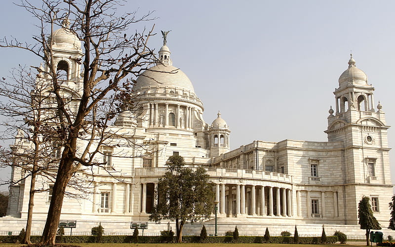 Victoria Memorial Hall, Kolkata, India, museum, tourist attraction, Queen Victoria, India landmarks, HD wallpaper