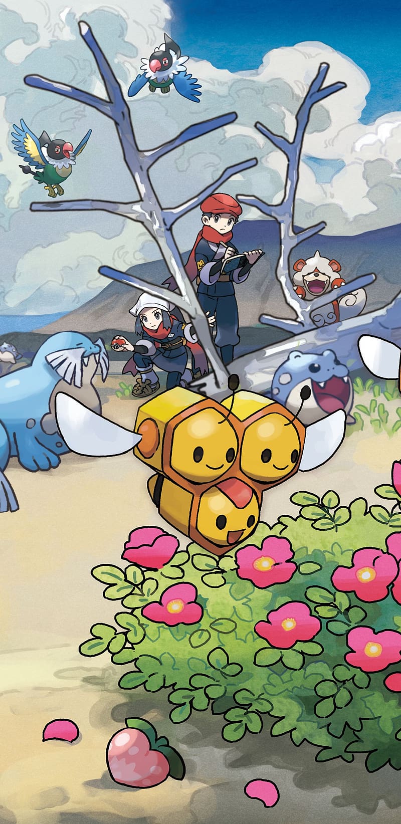 Pokémon, Video Game, Akari (Pokémon), Rei (Pokémon), Pokémon Legends: Arceus, HD phone wallpaper