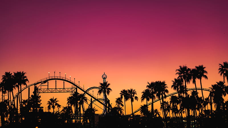 Iconic ferris wheel and concert goes at the annual Coachella Music Festival  Stock Photo - Alamy