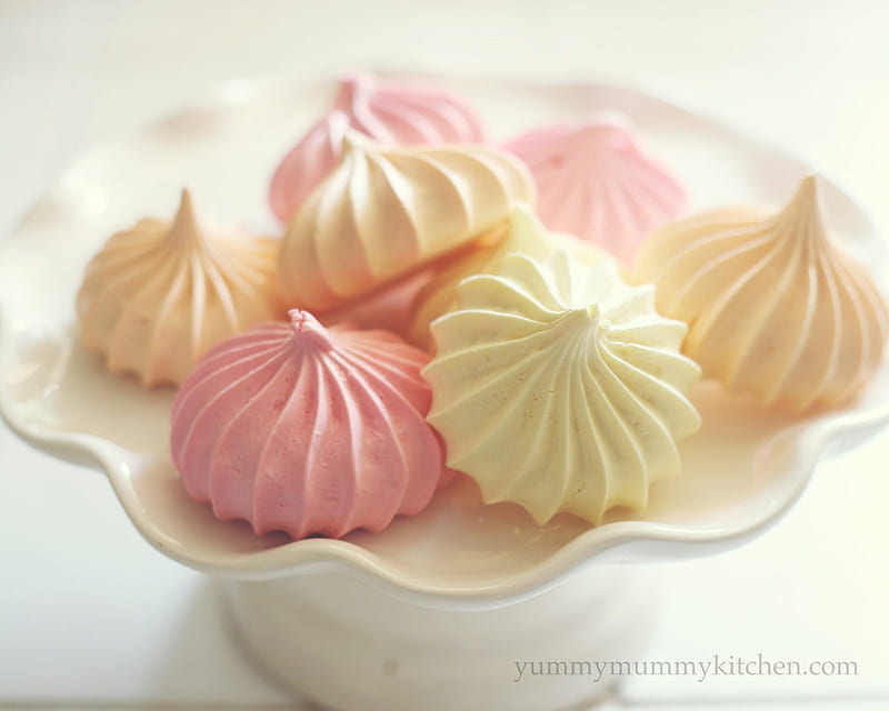 Meringues, colorful, delicious, sweets, food, dessert, sweet, HD wallpaper