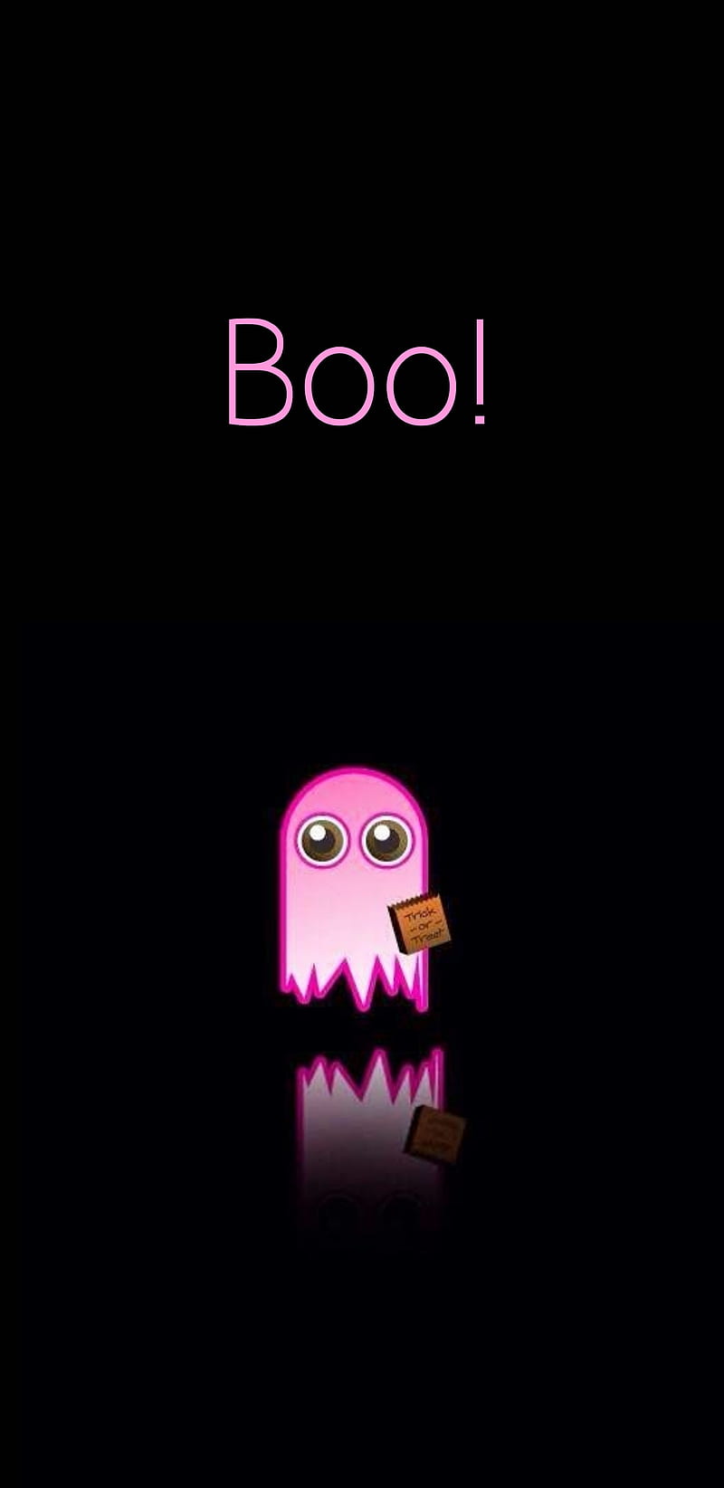 Boo Pink Ghost, dont, edge, favorites, girl, halloween, halloween favorites, halloween , panther, skull, witch, HD phone wallpaper
