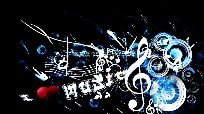 Music Note Symbol Black Background Music, HD wallpaper | Peakpx