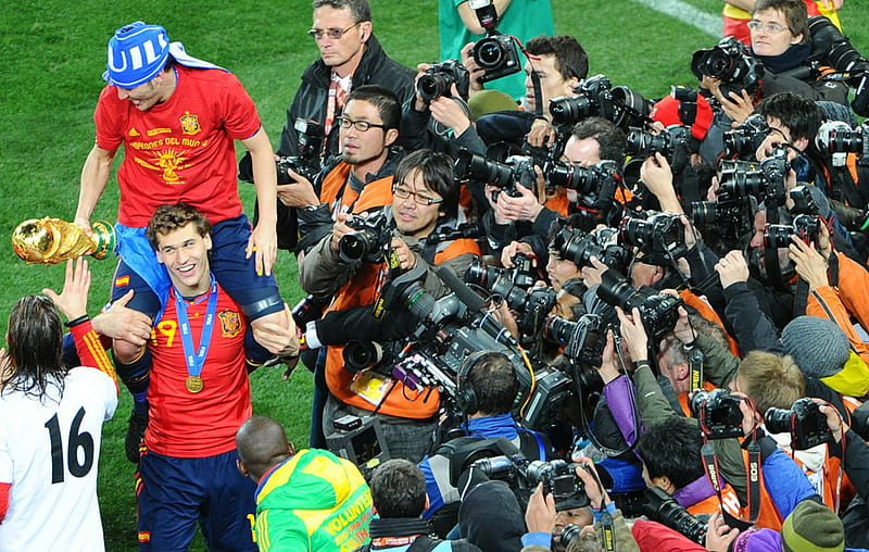 Spain Winner World Cup 2010, football, world cup, south africa, spain, HD wallpaper