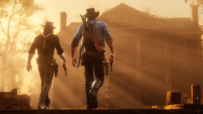 Red Dead Redemption 2 Cowboys , red-dead-redemption-2, 2018-games, games, ps-games, HD wallpaper