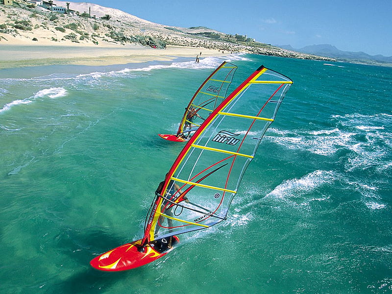 Neilpryde Windsurfing Watersports, cool, HD wallpaper
