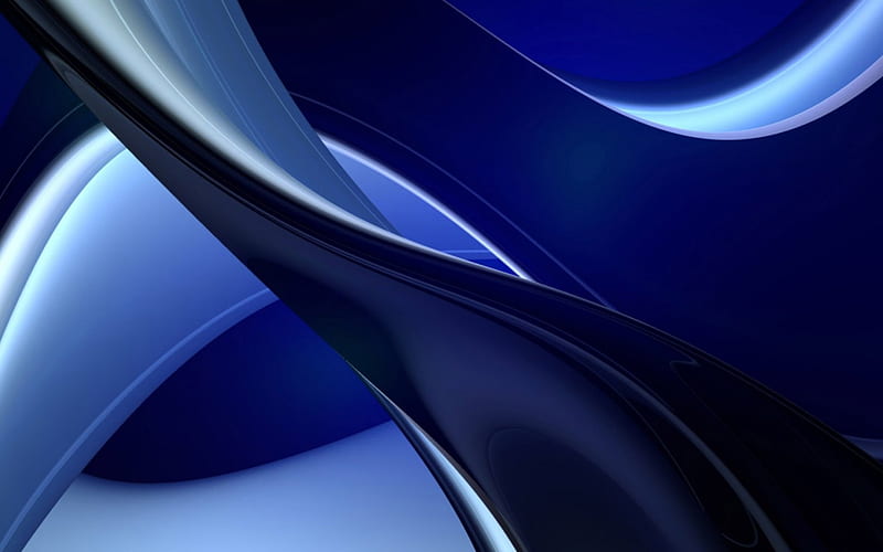 Blue curves, curves, 3d, ab, blue, HD wallpaper | Peakpx
