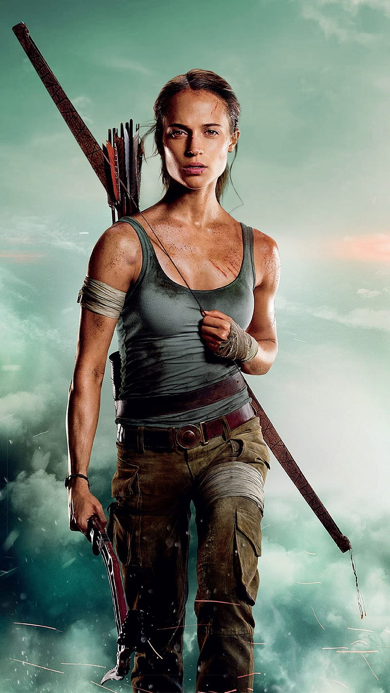 Tomb Raider, movies, strong, woman, HD phone wallpaper | Peakpx