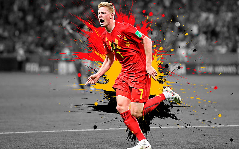 Kevin De Bruyne, national team, belgian, kdb, de bruyne, football, belgium, HD wallpaper