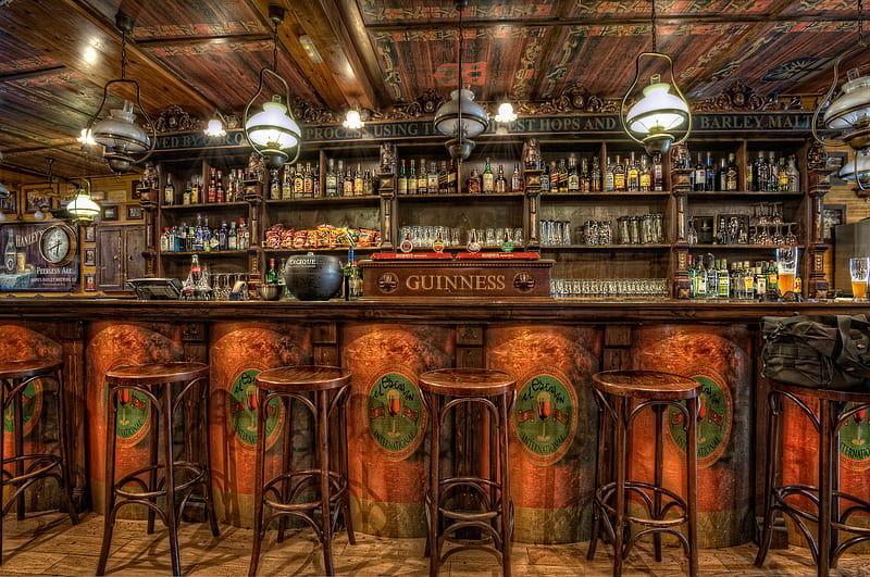 Bar-R, architecture, cognac, bar, interior, gin, bonito, old, graphy, nice, color, drink, beer, whiskey, food, desenho, cool, wild west, r, vodka, style, HD wallpaper