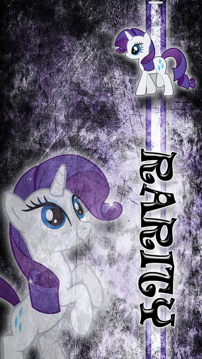 Rarity, brony, diamond, girl, love, my little pony, purple, unicorn, HD phone wallpaper
