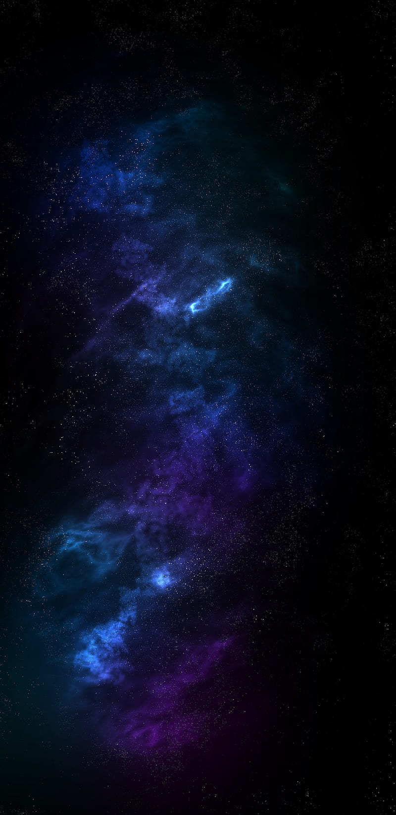 Galaxy Blue S8 argon graphics, argongraphics, future space, stars, HD phone wallpaper