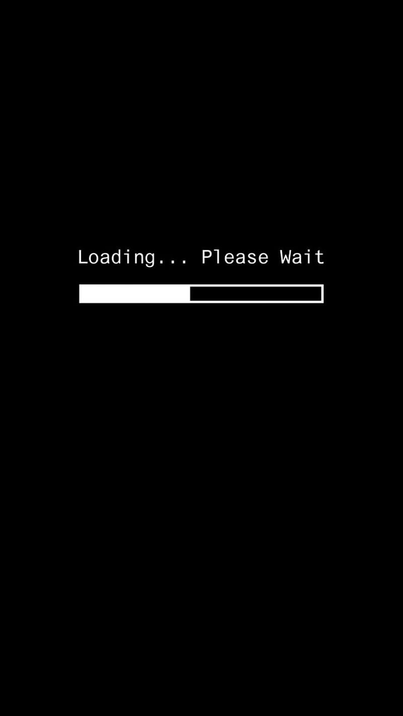 Loading, screen, black, white, sayings, programming, funny