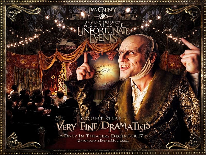 Movie, Jim Carrey, Lemony Snicket's A Series Of Unfortunate Events, Count Olaf, HD wallpaper