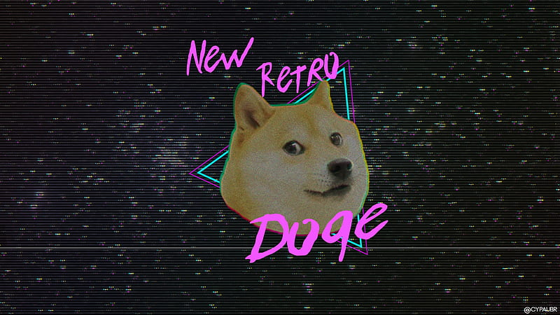 Doge Meme, retro, dog, Meme, Doge, HD wallpaper