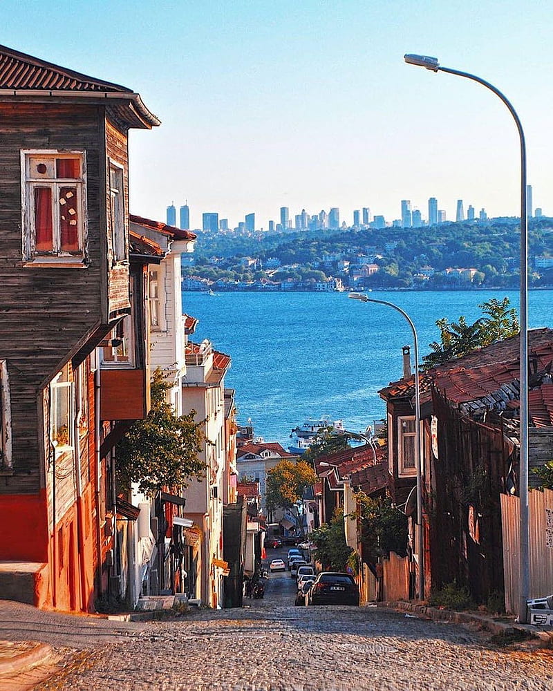 sea, istanbul, landscapes, turkey, HD phone wallpaper