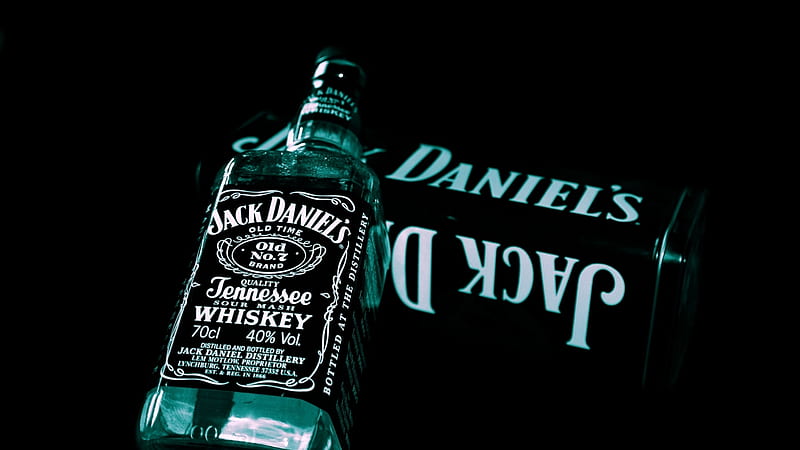 Jack Daniels Whiskey Bottle 2, jack-daniels, whiskey, bottle, HD wallpaper