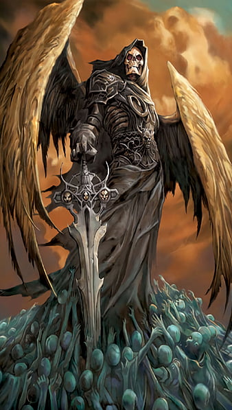 azrael angel of death wallpaper