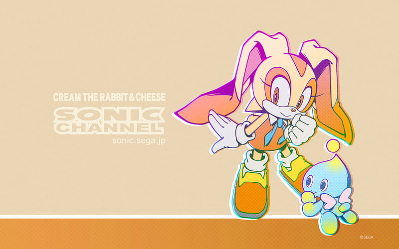 Sonic, Sonic the Hedgehog, Cheese the Chao, Cream the Rabbit, Sonic Channel, HD wallpaper