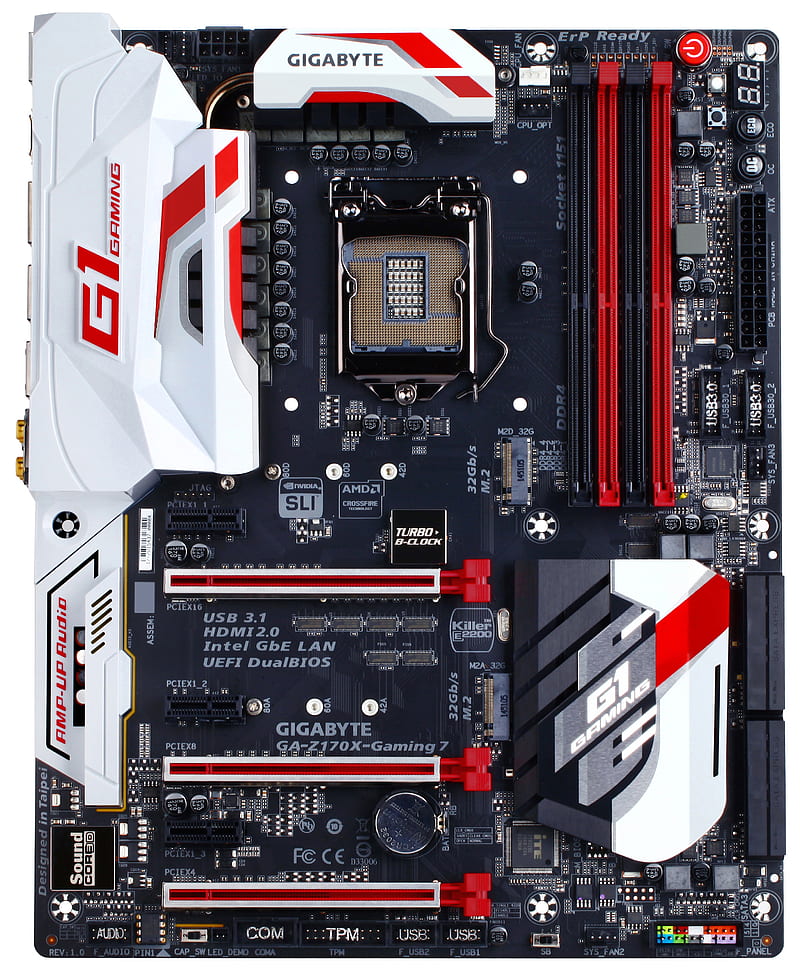 Gigabyte, motherboards, PC gaming, technology, computer, HD phone wallpaper