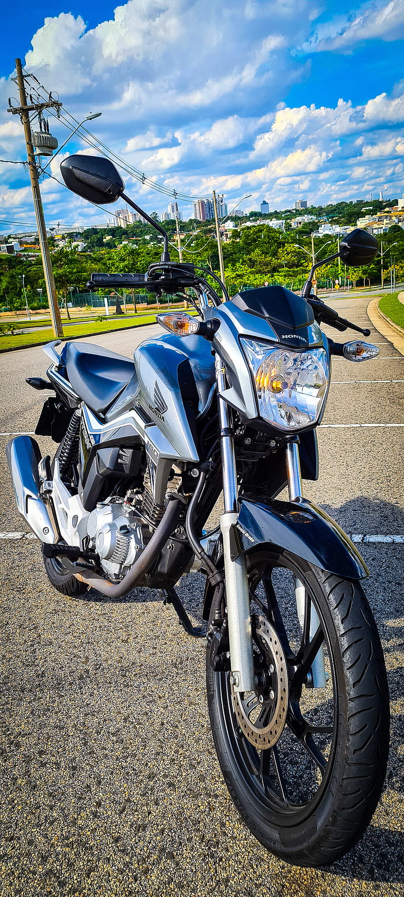 HONDA CG TITAN 160, 150, biker, fan, mix, moto, motorcycle, HD