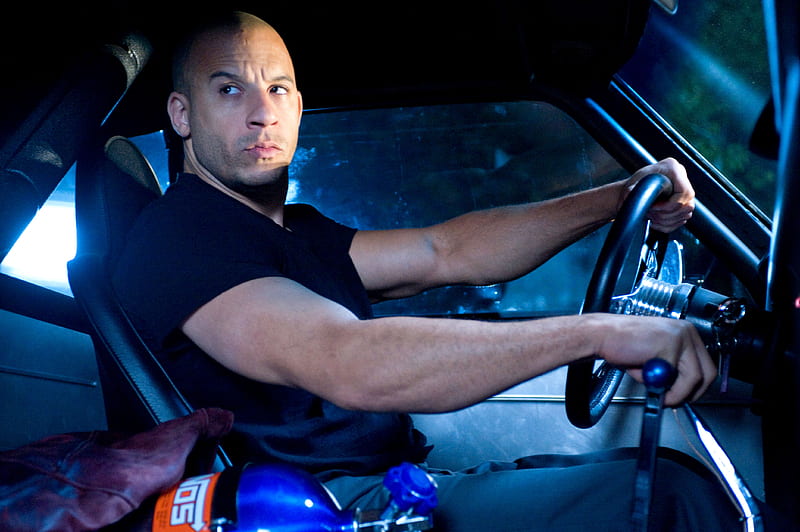 Vin Diesel In Fast And Furious, vin-diesel, fast-and-furious, movies, HD wallpaper