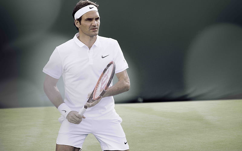 Roger Federer, Swiss tennis player, ATP, world tennis star, tennis, Association of Tennis Professionals, HD wallpaper
