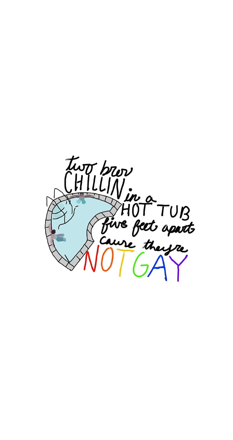 Gay Meme Vine, cute, funny, rainbow, simple, text, white, HD phone wallpaper