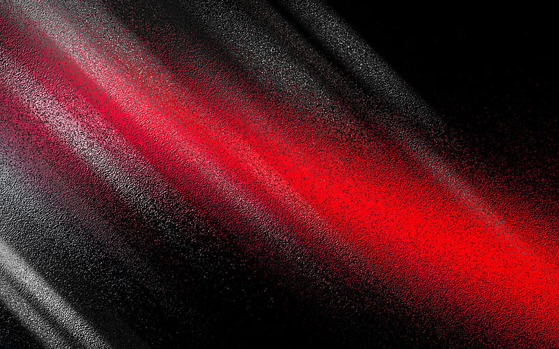red and black lines, abstract art, stone tetxures, creative, red and black background, stone backgrounds, HD wallpaper