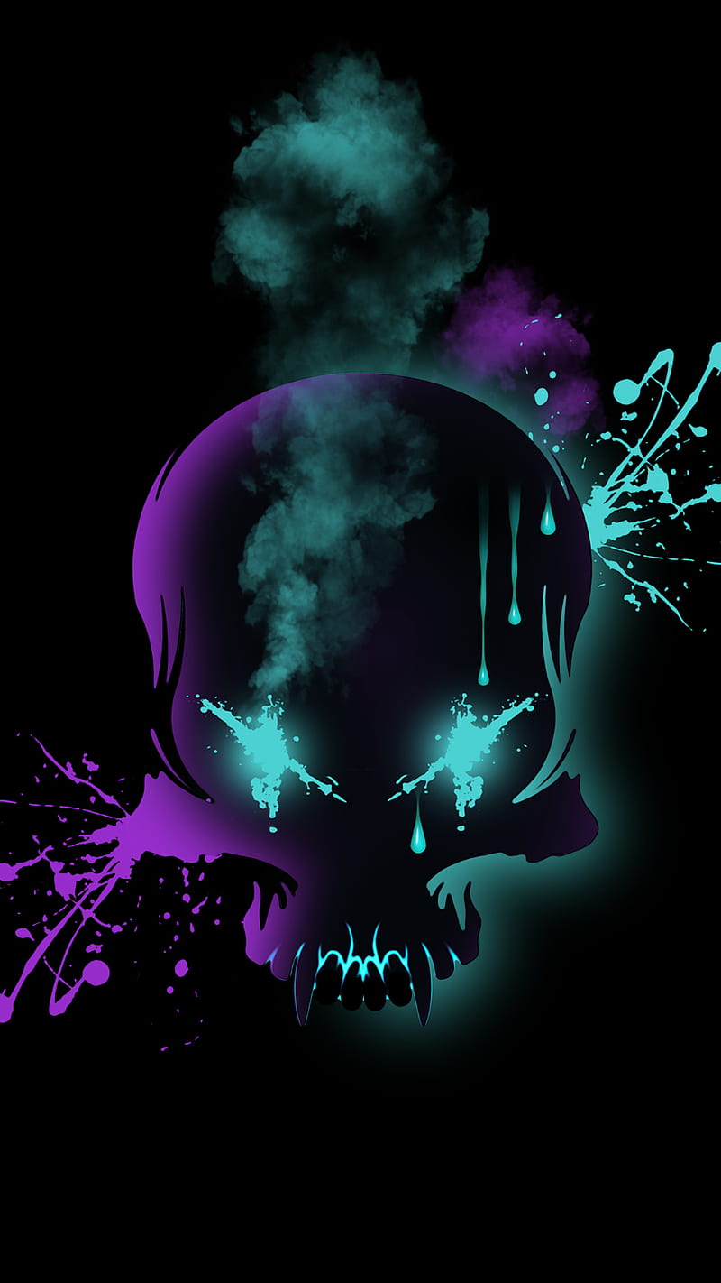X-Treme Skull Purge, skulls, HD phone wallpaper