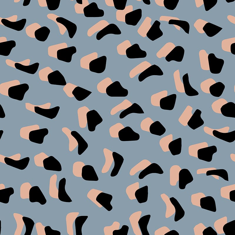 Abstract leopard skin vector seamles pattern. irregular brush spots and background. Abstract wild animal skin print. Simple irregular geometric design. 4266147 Vector Art at Vecteezy, HD phone wallpaper
