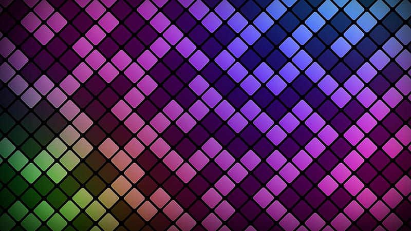 Beautfiul Tiles, beautiful colors, colors, rainbow, tiles, HD wallpaper