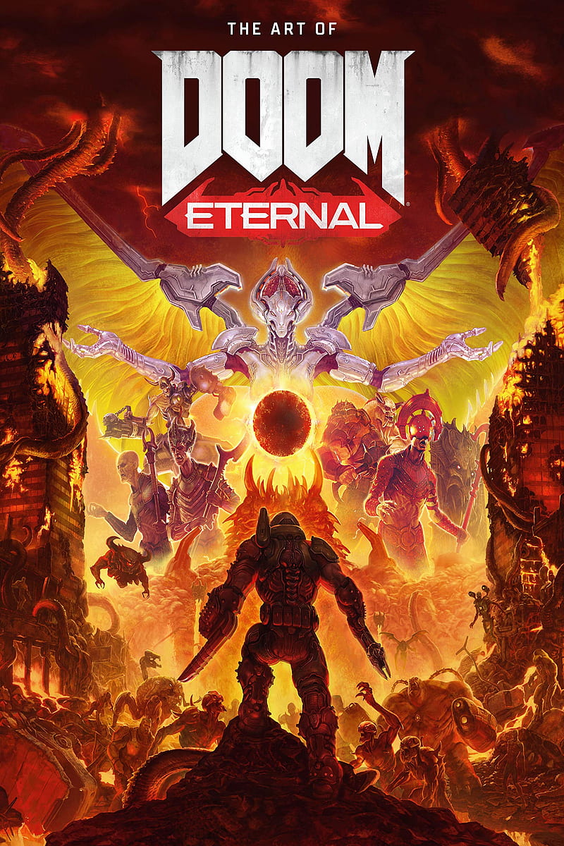 Doom eternal, art, games, HD phone wallpaper