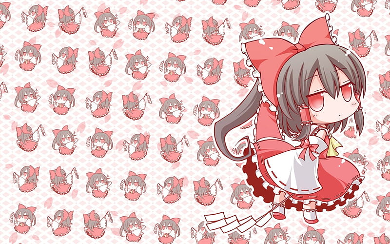 Spin off, red, dress, black, cute, spin, moves, girl, anime, white, long hair, red eyes, HD wallpaper