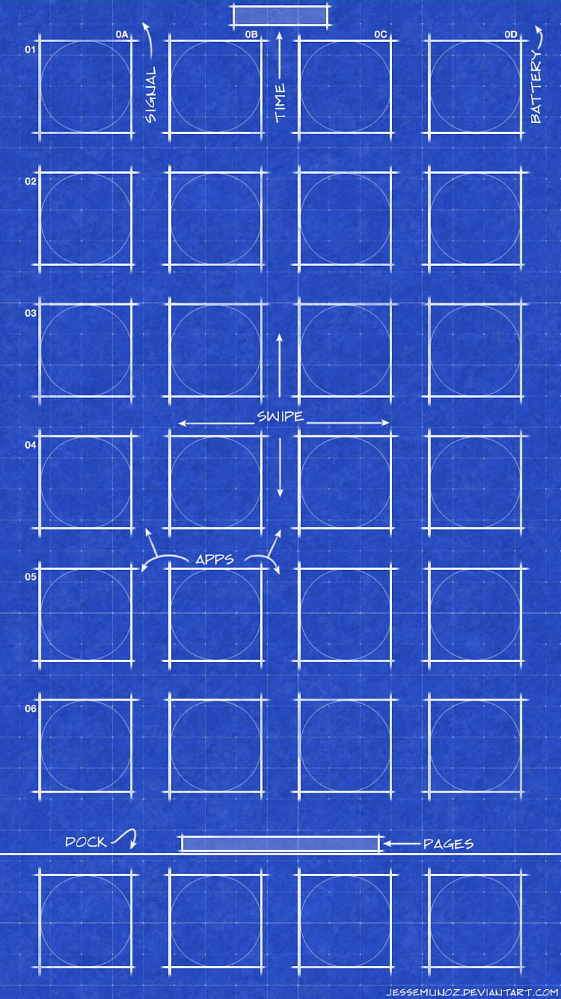 IPhone Blueprint, 929, app shelf, blue, cool, grid, iphone 8, pattern, HD  phone wallpaper | Peakpx