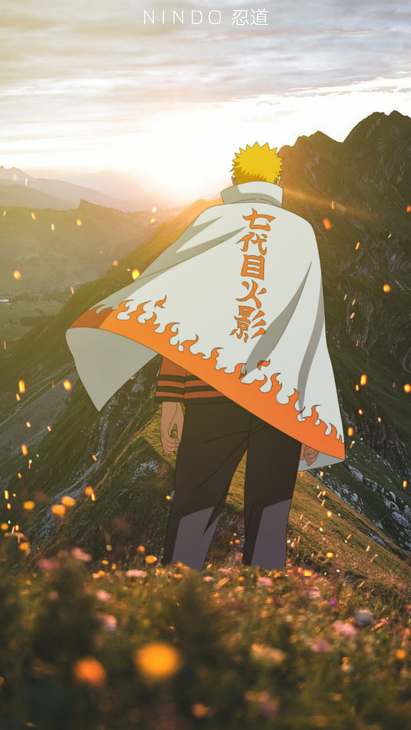 my wallpaper i made for our 7th Hokage. : r/Naruto