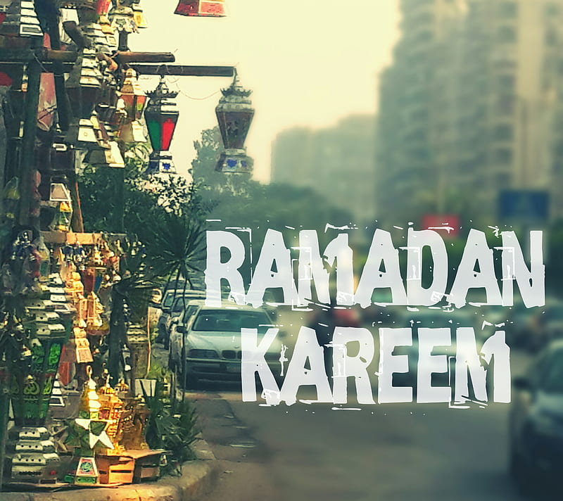 ramadan, colorful, islamic, text, HD wallpaper